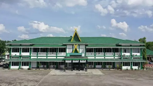 Kantor Pemerintah Kabupaten Kepulauan Meranti, Jalan Dorak, Selatpanjang. Dok: ANTARA
