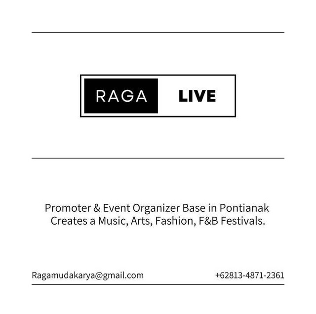 Ragam Live salah satu promotor dan event organaizer di Kalbar. Foto: @ragamlive/Instagram