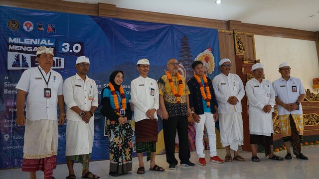 Potret Grand Opening Kegiatan Milenial Mengabdi 3.0 Bali. Foto: Tim Dokumentasi Panitia Milenial Mengabdi 3.0 Bali