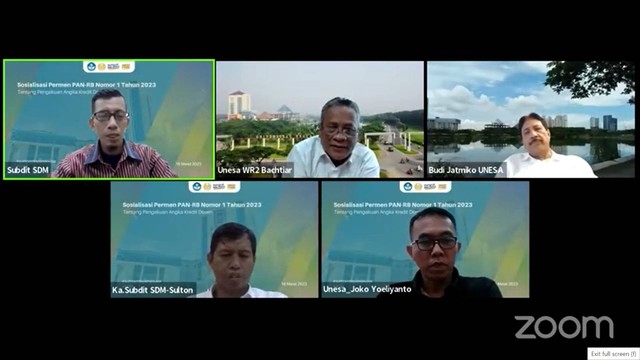 Ini Transkrip Lengkap Guru Besar UNESA Terkait Aturan PAK Dosen Terbaru