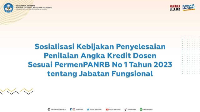 Ini Transkrip Lengkap Prof Nizam Terkait Aturan PAK Dosen Terbaru