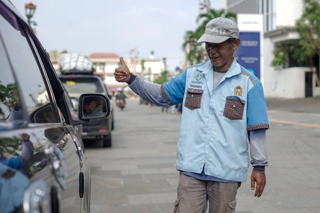 Ilustrasi juru parkir di Yogyakarta. Foto: Humas Pemda DIY