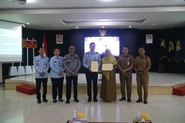 Telah dilakukan penandatanganan Bast antara Pemkab Balangan dengan Kemenkumham, unit kerja Kanim Banjarmasin siap berproses jadi Kanim Kelas III