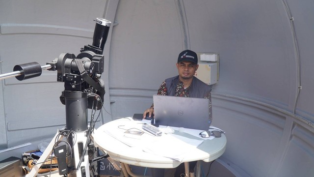 Observatorium Unismuh Pantau Gerhana Matahari Hybrid