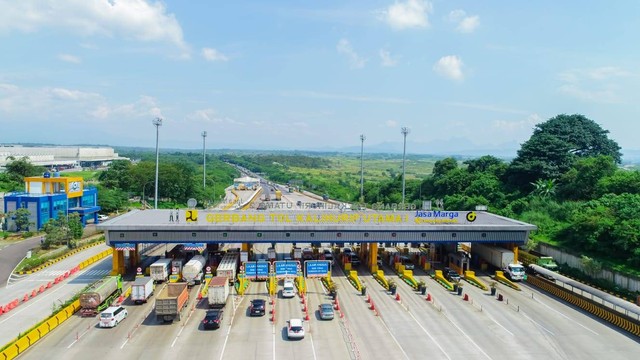 Gerbang Tol Kalihurip Utama I.  Foto: Dok. Jasamarga