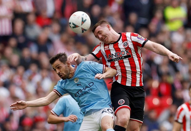 Manchester City vs Sheffield United. Foto: Reuters/Carl Recine