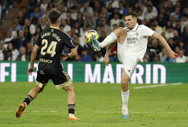 Pertandingan Liga Spanyol antara Real Madrid vs Celta Vigo, Minggu (23//2023) dini hari WIB. Foto: REUTERS/Juan Medina