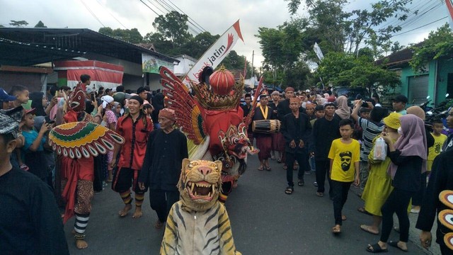 Pawai Ider Bumi 2023 di Desa Kemiren Banyuwangi