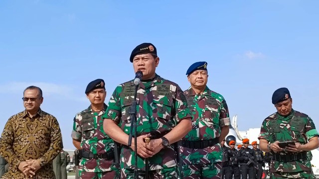 Panglima TNI Yudo Margono. Foto: Thomas Bosco/kumparan