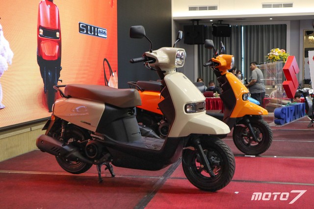 Motor skutik Suzuki Sui 125 debut di Taiwan. Foto: Moto 7