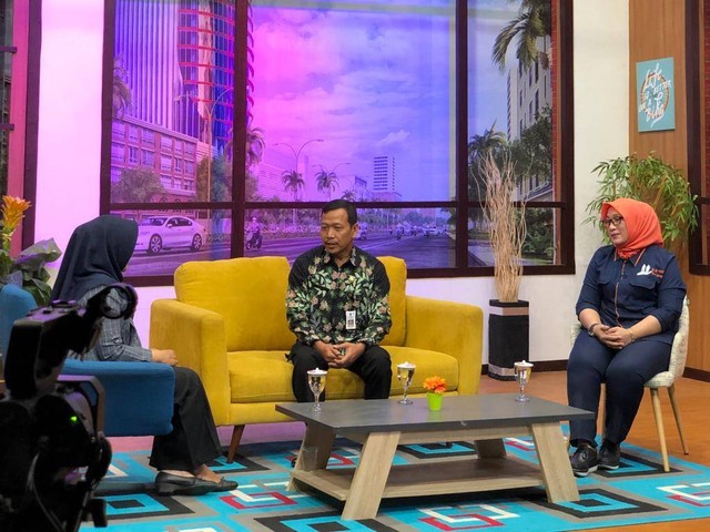 Kegiatan pelaksanaan talkshow di BBGP. Sumber : Dokumentasi Pribadi.