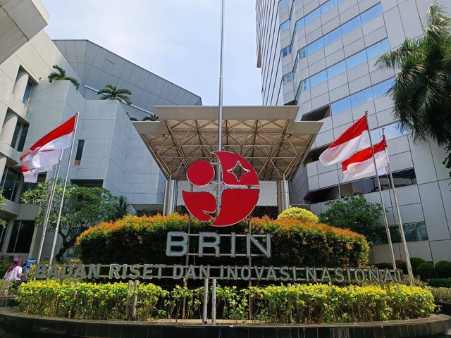 Gedung BRIN, Jakarta Pusat. Foto: Hedi/kumparan