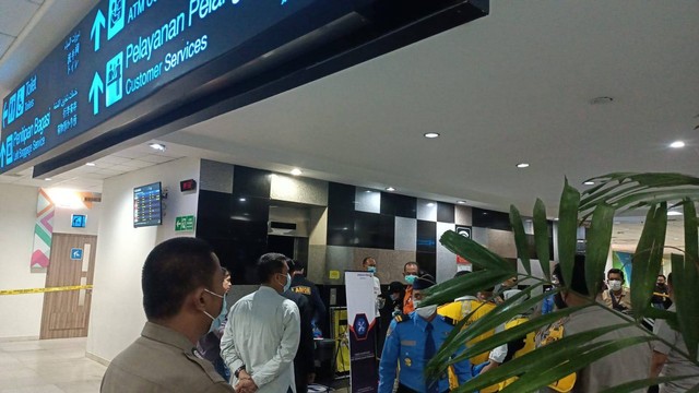 Penemuan jasad di Bandara Internasional Kualanamu, Kamis (27/4/2023). Foto: Bandara Kualanamu