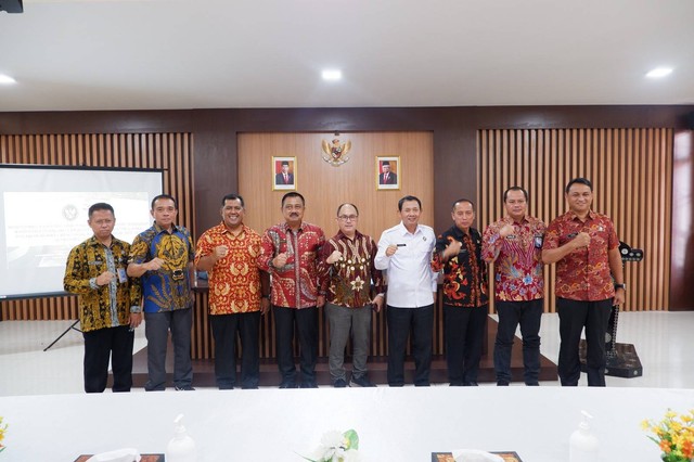 Monev RAN P4GN bersama Kemenkopolhukam di LPN bandung, Kredit foto: Humas LPN Bandung