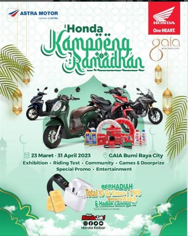 Astra Motor Kalba rgelar Kampoeng Ramadhan. Foto: Dok. Astra Motor Kalbar