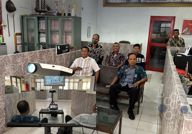 Jajaran Devisi Pemasyarakatan Kanwil Kalsel ikuti Evaluasi dan silaturahmi terkait pelaksanaan pemantauan keamanan selama Idul Fitri 1444 H