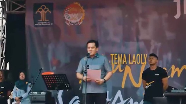 Yamitema Laoly, anak Menkumham Yasonna Laoly. Foto: YouTube/Jeera Foundation