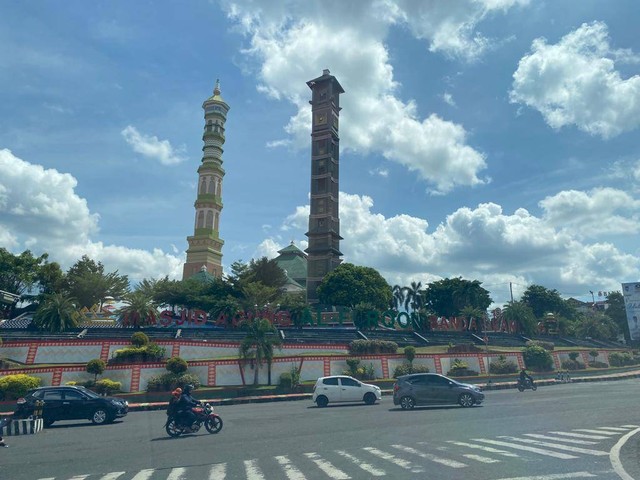 Cuaca cerah di wilayah Bandar Lampung. | Foto: Sinta Yuliana/Lampung Geh