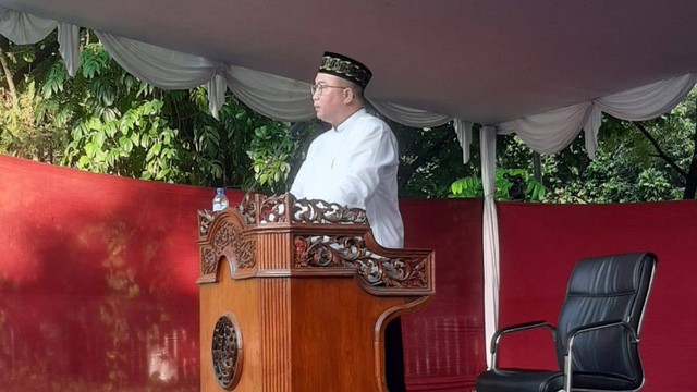 Jadi Khatib Hari Raya Idulfitri, Rektor IPB Sampaikan Empat Komitmen Umat Muslim