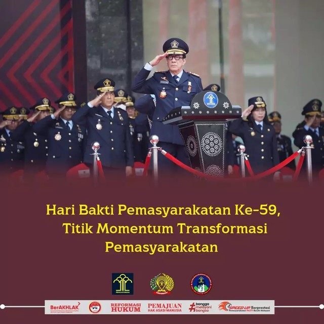 Hari Bakti Pemasyarakatan ke-59, Titik Momentum Transformasi Pemasyarakatan