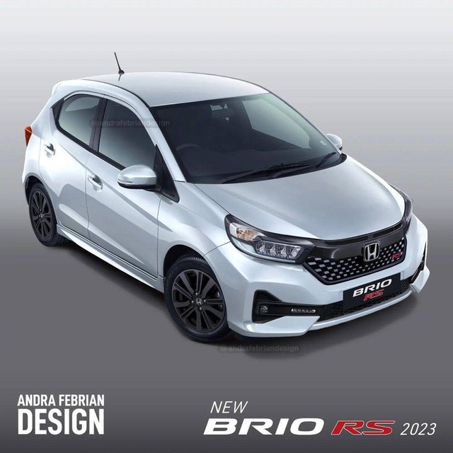 Honda Brio Facelift. Foto: instagram/@andrafebriandesign