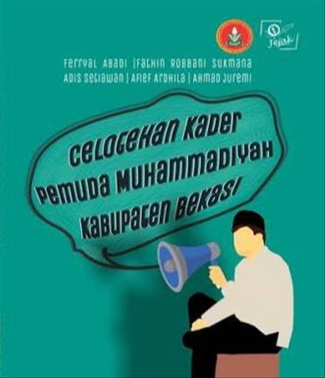 Sampul Buku Celotehan Kader Muhammadiyah Kabupaten Bekasi