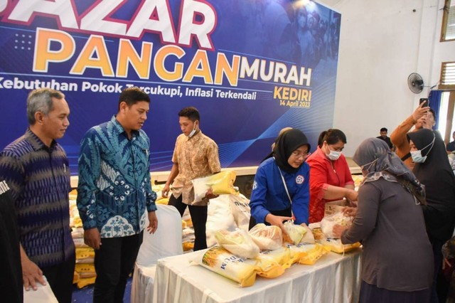 Inflasi Kota Kediri Selama Lebaran 2023 Malah Turun, Terendah di Jawa Timur