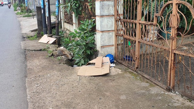 Lokasi tabrak lari di Jalan Raya Kampung Sawah, Pondok Melati, Bekasi. dok kumparan.