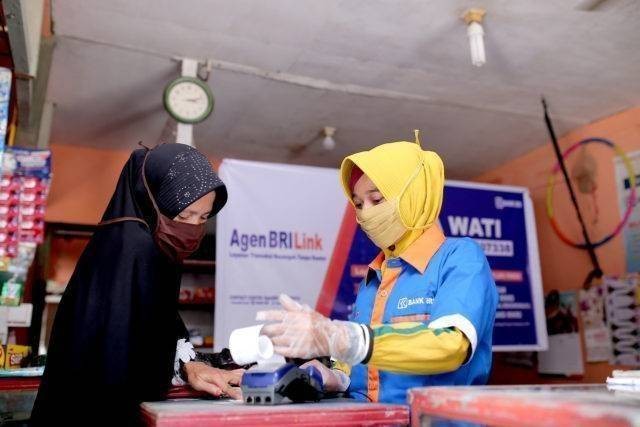 Ilustrasi agen BRI Link. Foto: BRI