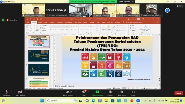 Desk SDGs Musrenbangnas: Maluku Utara, Jambi dan Sulawesi Barat