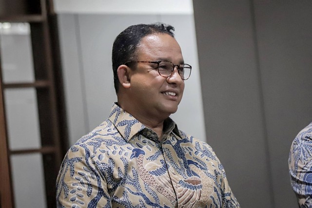 Bacapres dari Koalisi Perubahan, Anies Baswedan, bertemu dengan Tim Kecil Koalisi Perubahan di Brawijaya, Jakarta Selatan, Jumat (5/5/2023). Foto: Jamal Ramadhan/kumparan