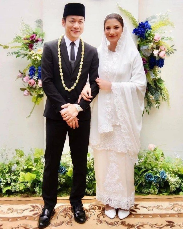 Qibil The Changcuters menikah. Foto: Instagram/@qurrrotuayun