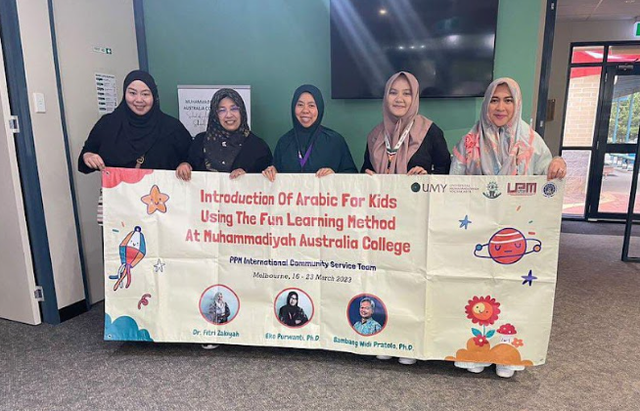 Dosen UMY Lakukan Pelatihan Bahasa Arab di Muhammadiyah Australia College