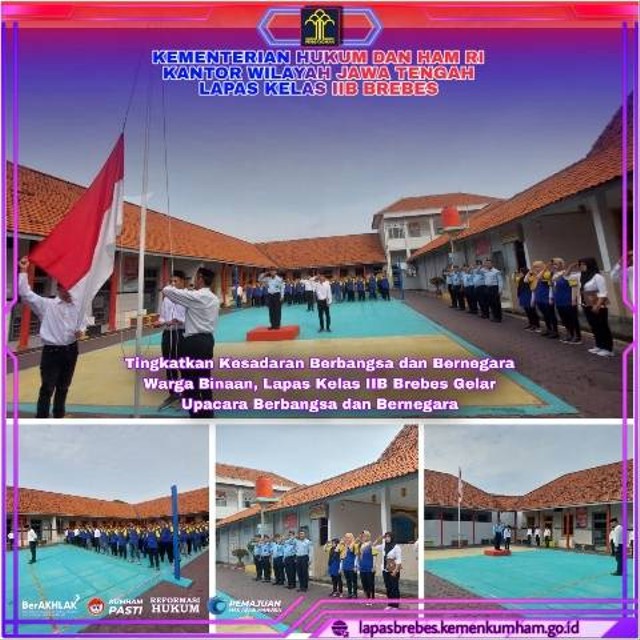 Tumbuhkan Jiwa Patriotik, WBP Laksanakan Upacara Berbangsa Dan ...