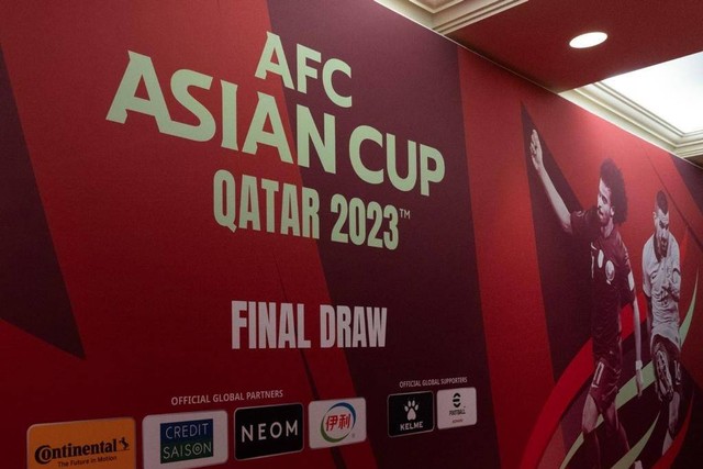 Suasana drawing Piala Asia 2023 di Katara Opera House, Doha, Qatar, pada Kamis (11/5) malam WIB. Foto: PSSI