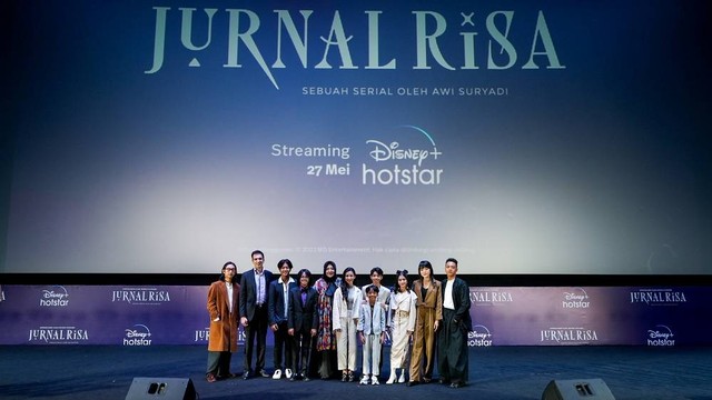 Foto konferensi pers Jurnal Risa. Foto: Disney+ Hotstar