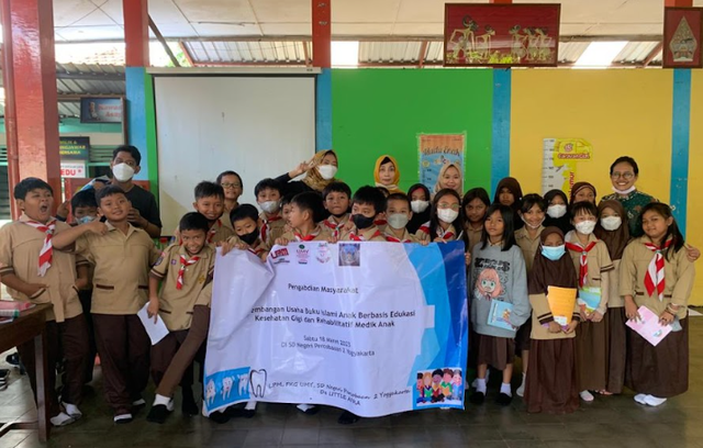 PEserta kegiatan (Siswa SD Negeri Percobaan 3 Yogyakarta)