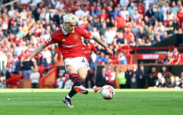 Manchester United vs Wolves. Foto: Reuters/Carl Recine