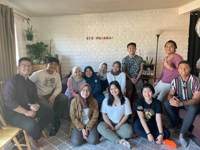 Suasana Idul Fitri para diaspora Indonesia di Arizona Amerika Serikat