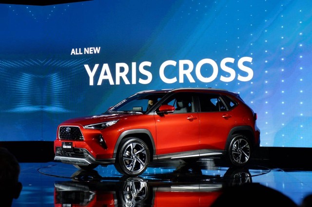 Debut global all new Toyota Yaris Cross di Indonesia. Foto: Aditya Pratama Niagara/kumparan