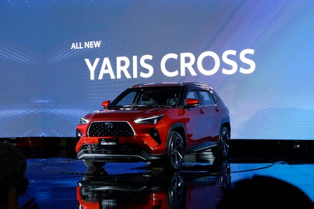 Debut global all new Toyota Yaris Cross di Indonesia. Foto: Aditya Pratama Niagara/kumparan