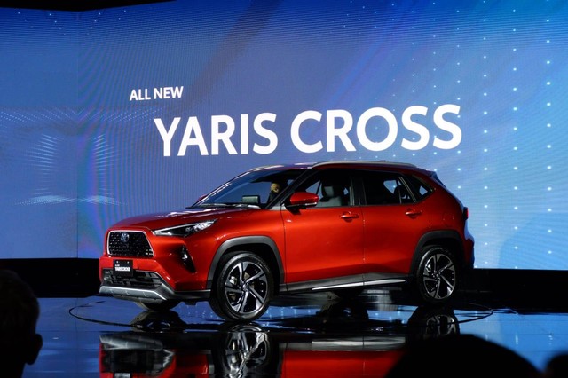 Debut global all new Toyota Yaris Cross di Indonesia. Foto: Aditya Pratama Niagara/kumparan