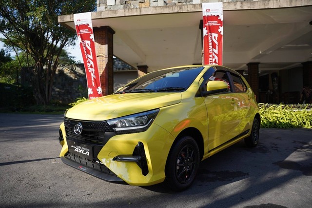 All new Daihatsu Ayla. Foto: dok. PT Astra Daihatsu Motor