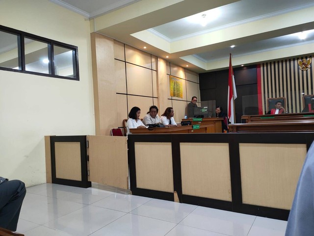 Sidang gugatan perdata pengelolaan Universiras Batanghari di Pengadilan Negeri Jambi/Yovy Hasendra