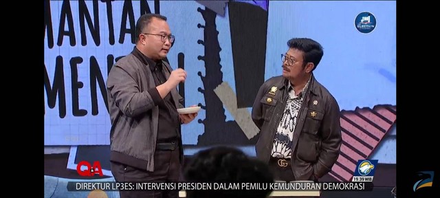 Jadi Panelis, Rektor IPB Lontarkan Pertanyaan Personal kepada Mentri Pertanian