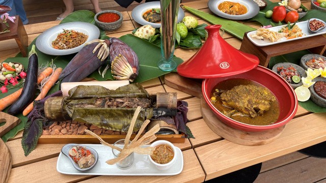 Masakan Nusantara ala Soesana Restaurant di Novus Giri Resort Puncak, Jawa Barat (17/5/23). Foto: Azalia Amadea/Kumparan