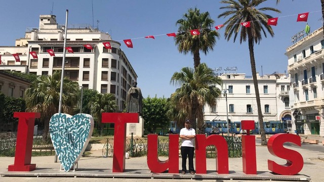 Foto: Pusat kota Tunis, Ibu Kota Tunisia (Dokumentasi Pribadi).