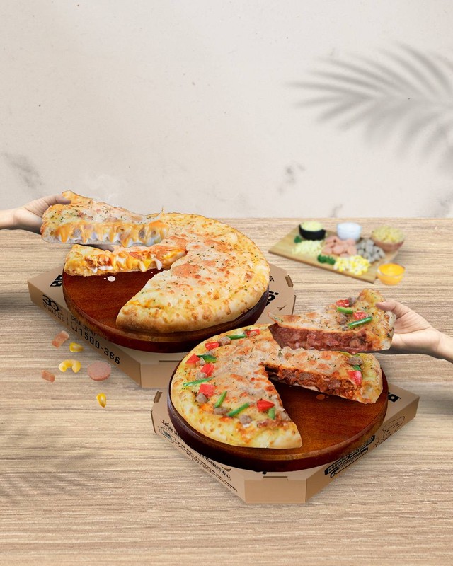 American pie supreme cheese, menu baru Domino's Pizza yang viral di TikTok (20/5/23). Foto: Dok.Domino's Pizza