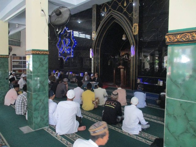 Ada Siraman Rohani di Masjid Lapas Kelas I Malang (sumber:lapasmalang)
