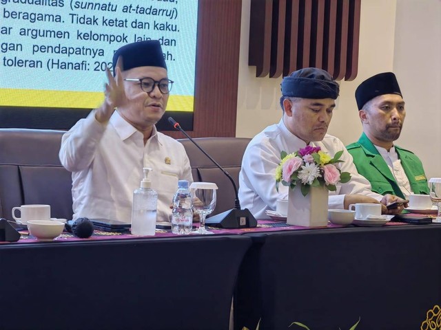 Wakil Ketua Komisi VIII DPR RI, Tubagus Ace Hasan Syadzily mengajak kader Gerakan Pemuda Ansor Kabupaten Bandung untuk menjaga bangsa ini melalui penyebaran gagasan moderasi beragama. Foto: Istimewa